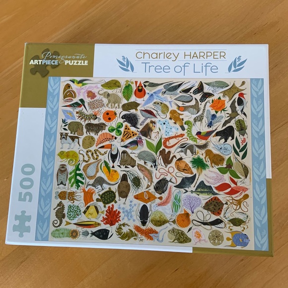 pomegranate artpiece puzzle Other - Charley Harper “Tree of a Life” 500 piece puzzle